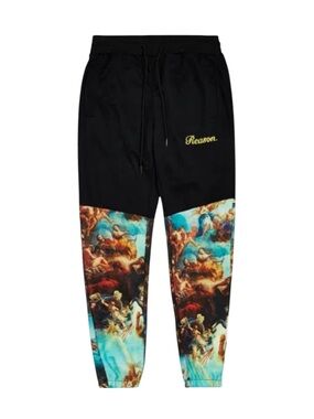 REASON RENAISSANCE MENS TRACK PANTS SZ SM EUC